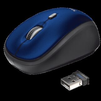 myš TRUST Yvi Wireless Mouse - blue