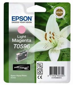 EPSON Ink ctrg light magenta pro R2400 T0596