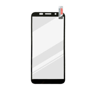 Huawei Y5p čierne Full Glue sklenená fólia