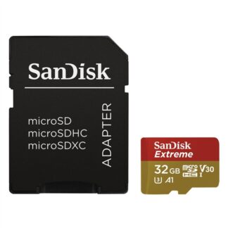 HAMA 173417 SANDISK EXTREME MICRO SDHC 32 GB 100 MB/S A1 CLASS 10 UHS-I V30