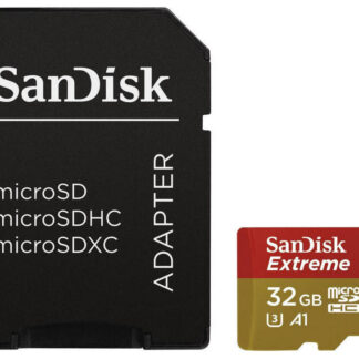 HAMA 173420 SANDISK EXTREME MICRO SDHC 32GB 100MB/S A1 CLASS 10 UHS-I V30