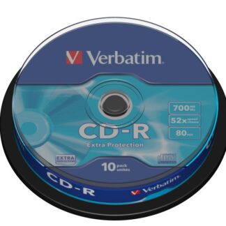 CD-R Verbatim DL 700MB (80min) 52x Extra protection 10-cake