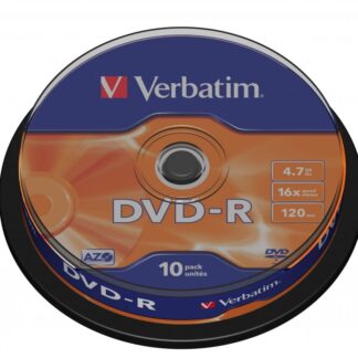 VERBATIM 43523 DVD-R 4.7GB/10 CAKE